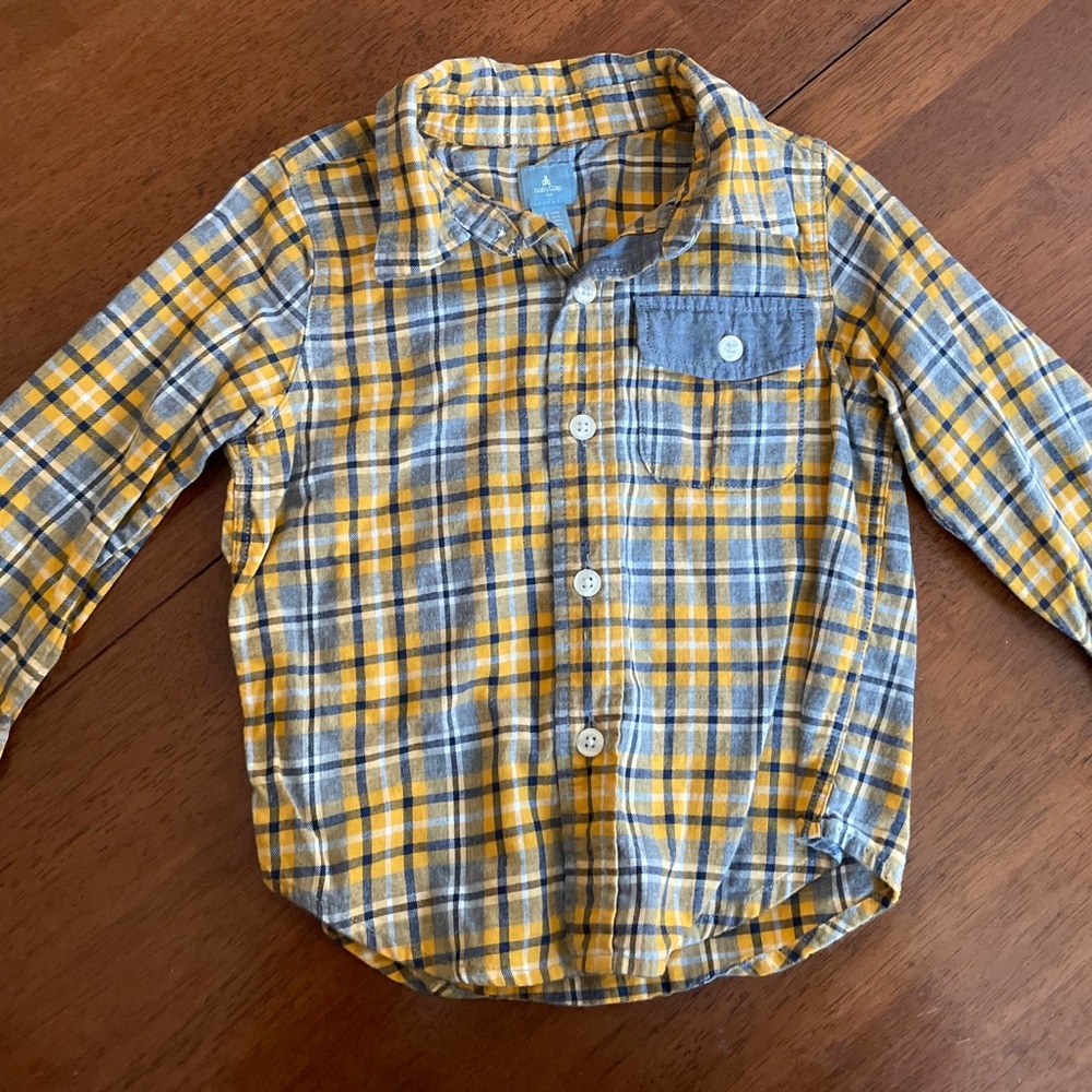 Toddler Boy Gap Flannel Shirt